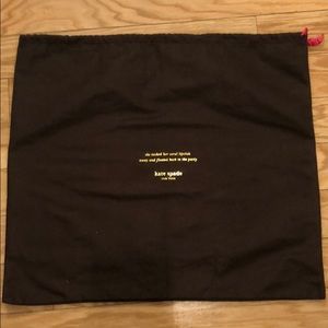 Dust bag from Kate Spade